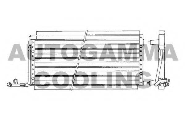 Конденсатор, кондиционер 101836 AUTOGAMMA