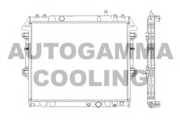 Теплообменник 105451 AUTOGAMMA