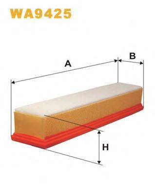 Фильтр воздушный WA9425 WIX FILTERS