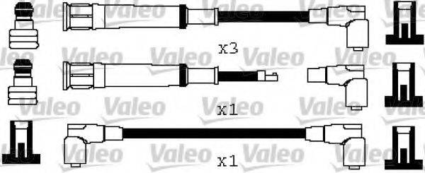 Комплект проводов зажигания 346378 VALEO