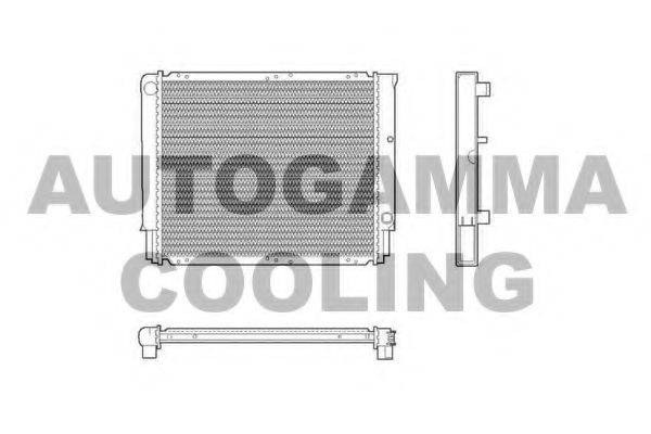 Теплообменник 101285 AUTOGAMMA