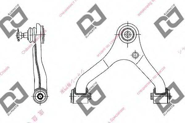 Рычаг независимой подвески колеса, подвеска колеса DA1453 DJ PARTS