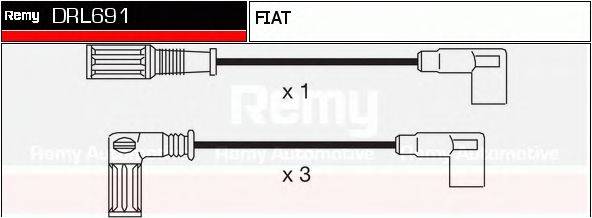 DRL691 REMY Комплект проводов зажигания DRL691 REMY