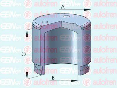 Поршень, корпус скобы тормоза D025349 AUTOFREN SEINSA