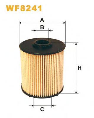 Фильтр топливный WF8241 WIX FILTERS