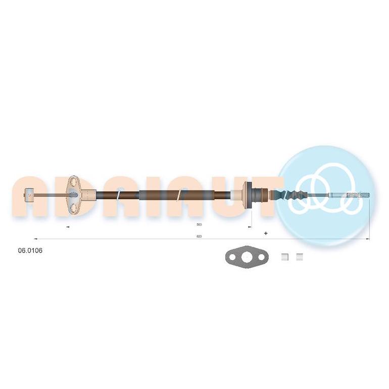 Тросик сцепления Adriauto 06.0106 ADRIAUTO