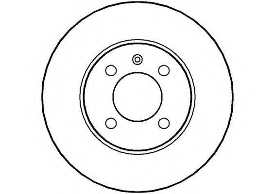 Тормозной диск NBD278 NATIONAL