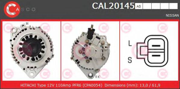 Генератор CAL20145AS CASCO