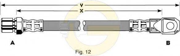 Тормозной шланг 9004261 GIRLING