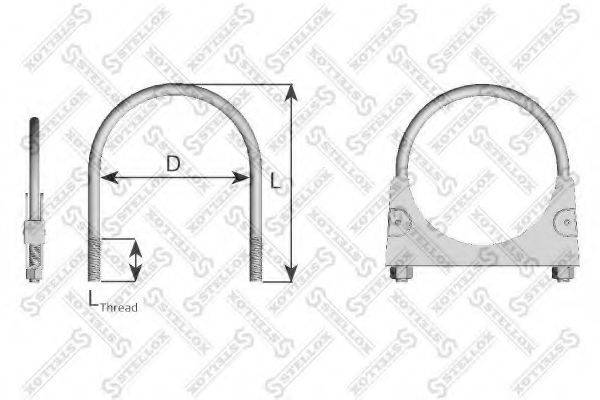 Соединительные элементы трубопровода 82-01105-SX STELLOX