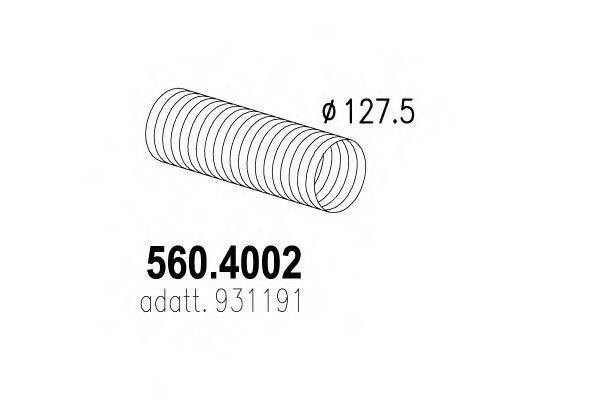 Трубка 560.4002 ASSO