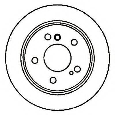 Тормозной диск 561990J JURID
