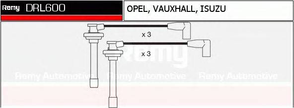 DRL600 REMY Комплект проводов зажигания DRL600 REMY