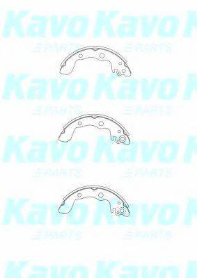 Комплект тормозных колодок BS-3915 KAVO PARTS