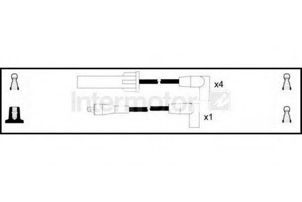 Комплект проводов зажигания 83075 STANDARD