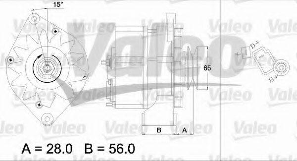 Генератор 436148 VALEO