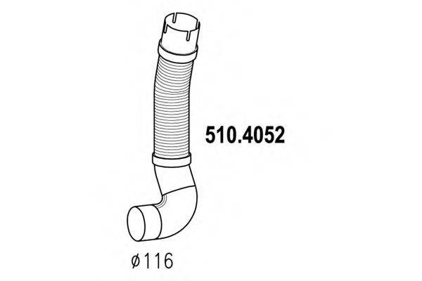 Трубка 510.4052 ASSO