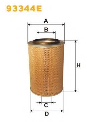 Рисунок 93344E WIX FILTERS