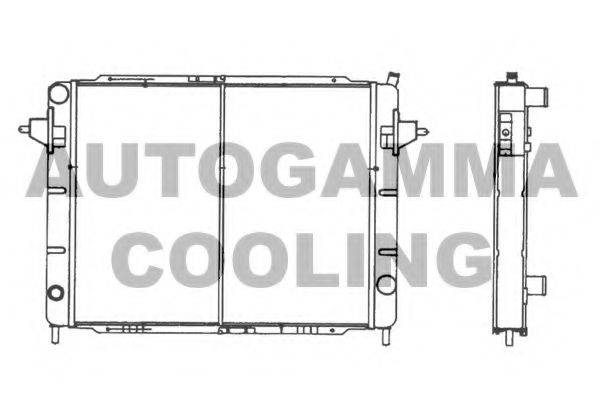 Теплообменник 102244 AUTOGAMMA