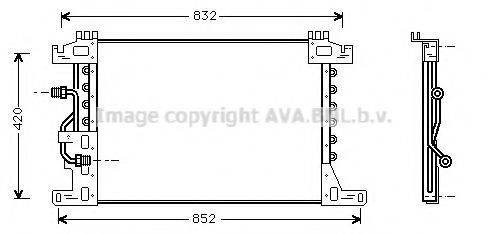 Конденсатор, кондиционер MEA5144 AVA QUALITY COOLING