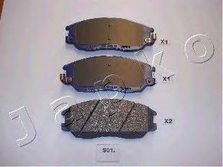 Комплект тормозных колодок, дисковый тормоз 50S01 JAPKO
