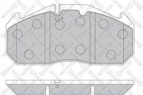 Комплект тормозных колодок 85-11405-SX STELLOX