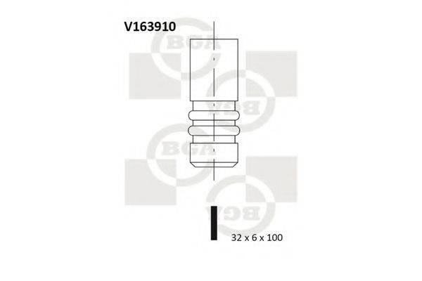 Впускной клапан V163910 BGA