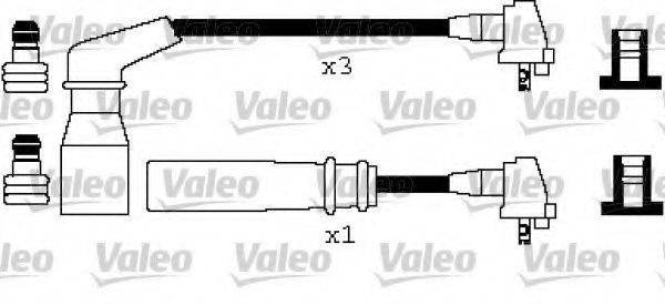 Комплект проводов зажигания 346263 VALEO