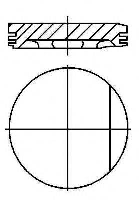 Поршень 87-502900-00 NURAL