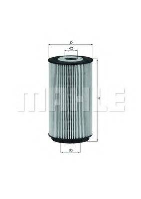 OX 557D KNECHT Фильтр масляный OX 557D KNECHT