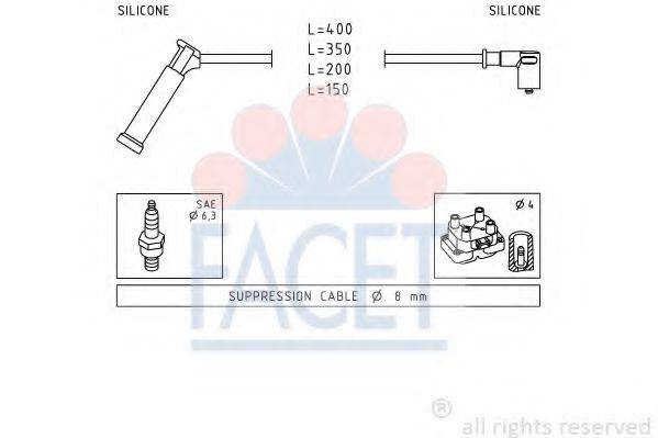 Комплект электропроводки 4.9984 FACET