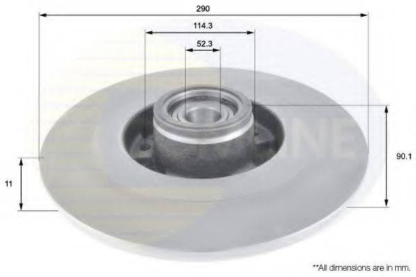 Тормозной диск ADC3014 COMLINE