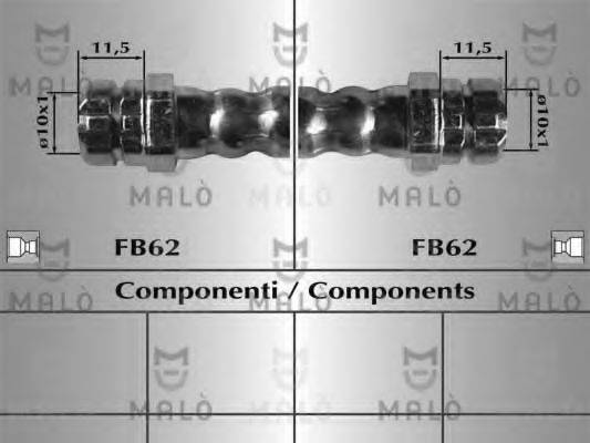 Тормозной шланг 81059 MALO