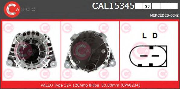 CAL15345GS CASCO Генератор CAL15345GS CASCO