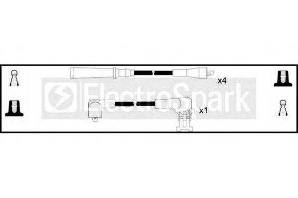 Комплект проводов зажигания OEK007 STANDARD