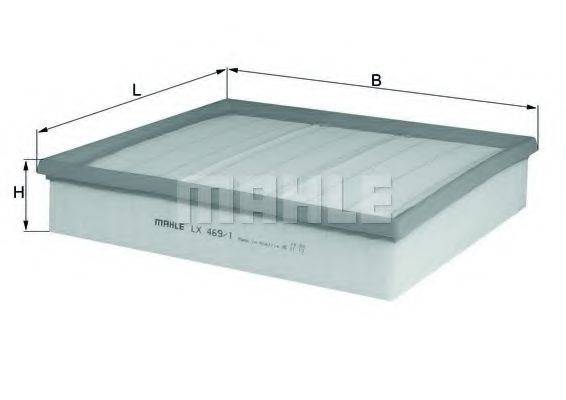 LX 469/1 KNECHT Фильтр воздушный LX 469/1 KNECHT