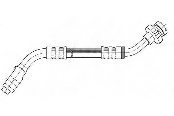 Тормозной шланг FHY2348 FERODO