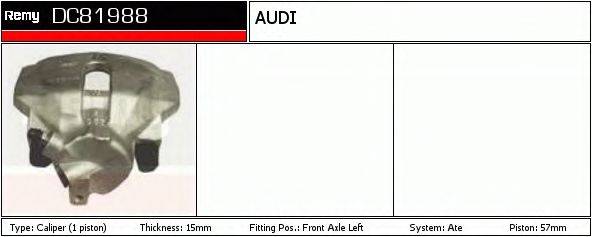 Тормозной суппорт DC81988 REMY