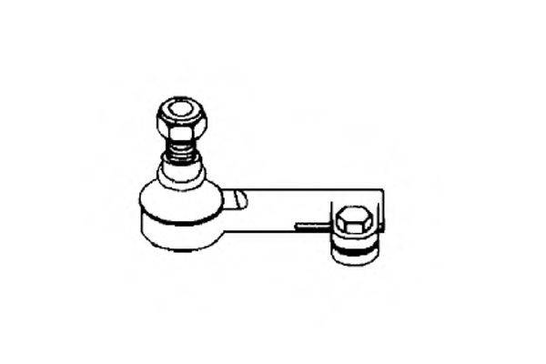 Наконечник поперечной рулевой тяги