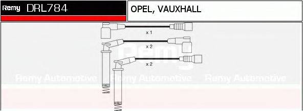 Комплект проводов зажигания DRL784 REMY