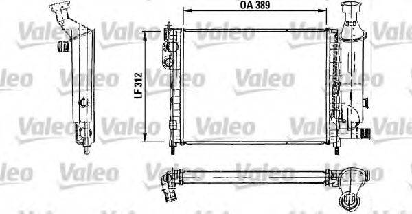 Теплообменник 730492 VALEO