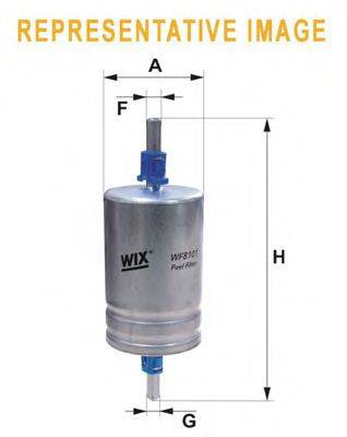 Фильтр топливный WF8251 WIX FILTERS