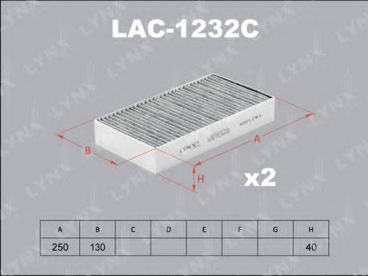 Фильтр салонный LAC-1232C LYNXauto