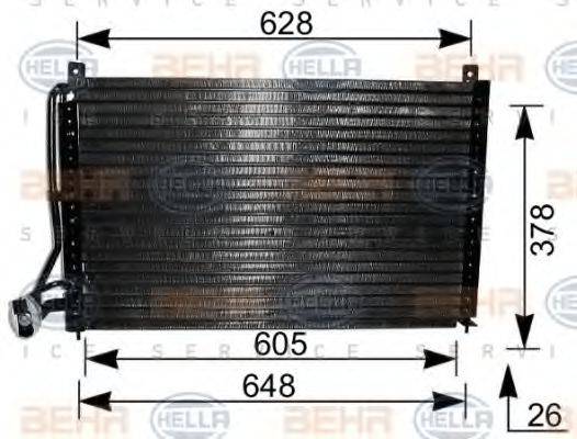Конденсатор 94233 NISSENS