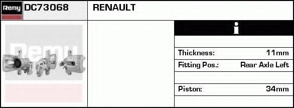 Тормозной суппорт DC73068 REMY