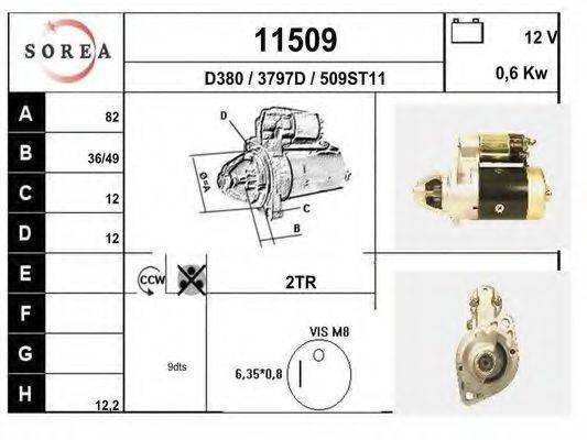 Стартер 11509 EAI