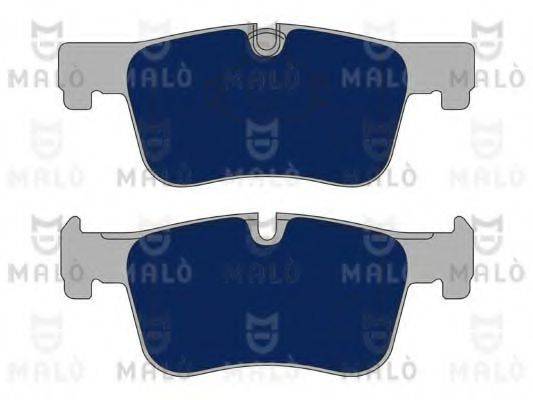 Комплект тормозных колодок, дисковый тормоз 1050879 MALO