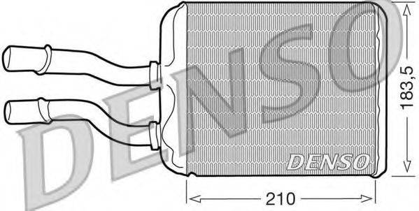 Теплообменник, отопление салона DRR01011 DENSO