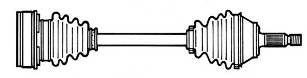 Приводной вал N5216 CEVAM