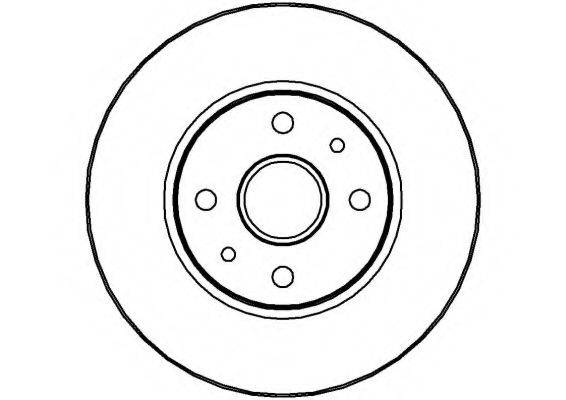 Тормозной диск NBD624 NATIONAL